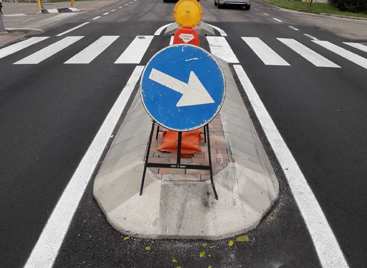 Messa in sicurezza attraversamenti pedonali a Rubano